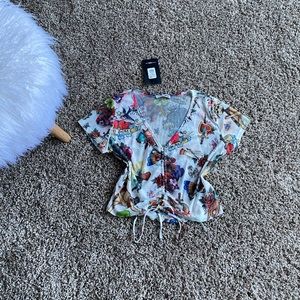 New FashionNova drawstring top